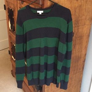 Gap Navy and Green sweater